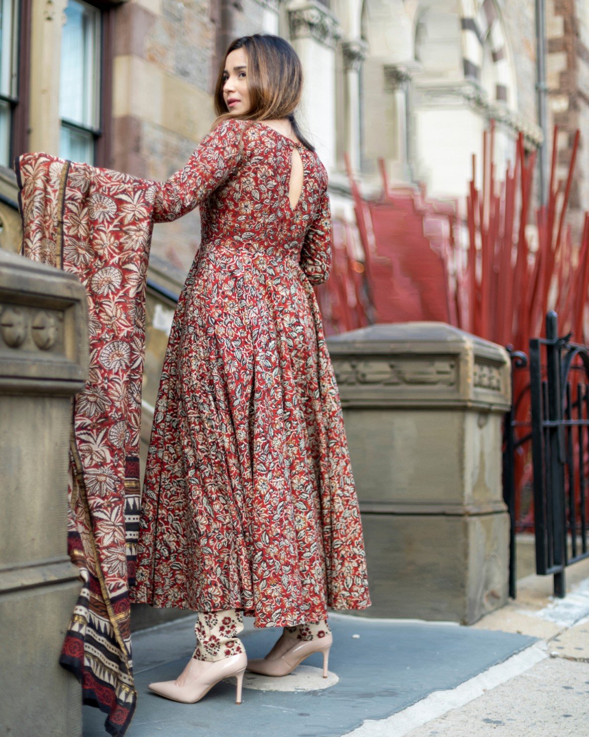 Anarkali Trio Set - Image 4