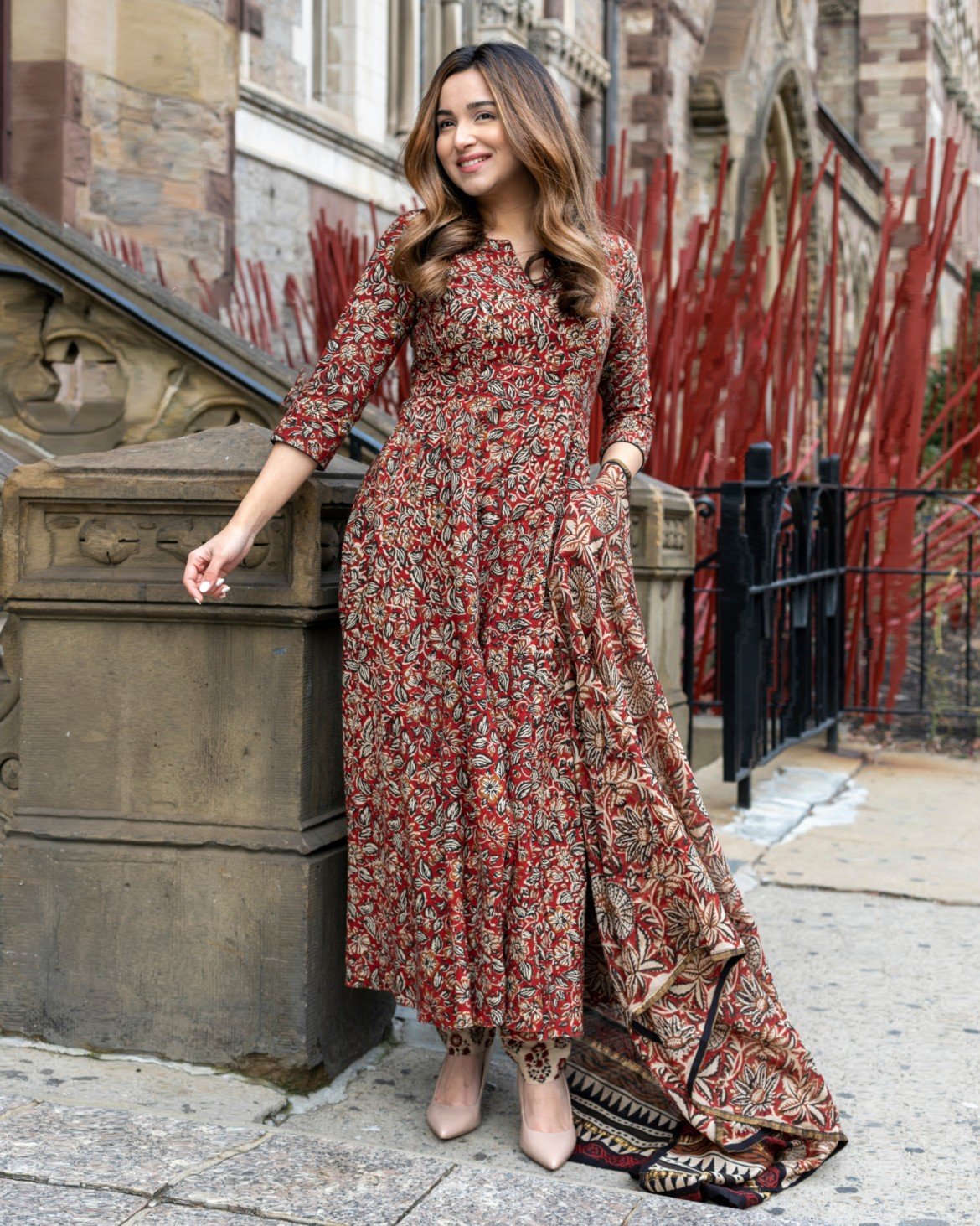 Anarkali Trio Set - Image 5