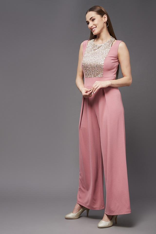 Modern Pink Jumpsuit - Image 3
