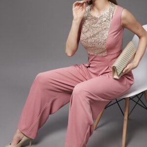Modern Pink Jumpsuit
